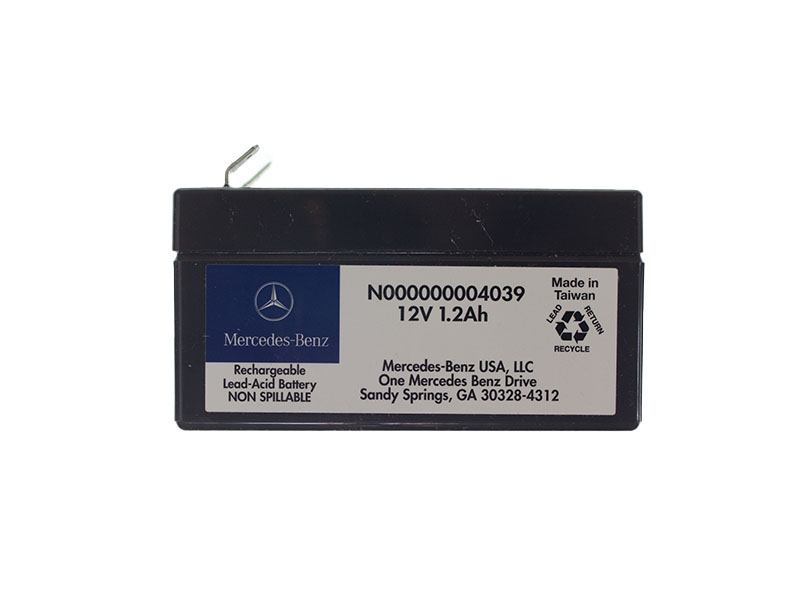 純正 ベンツ サブバッテリー 000000004039 新品 Mercedes-Benz ベンツ サブバッテリー 純正 新品 12V 1.2Ah