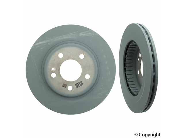 Genuine 0004231812 Disc Brake Rotor; Rear