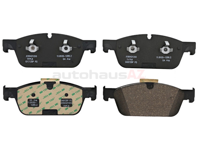 Genuine Mercedes 0064203720, A0084200020 Brake Pad Set Genuine Mercedes 0064203720, A0084200020 Brake Pad Set