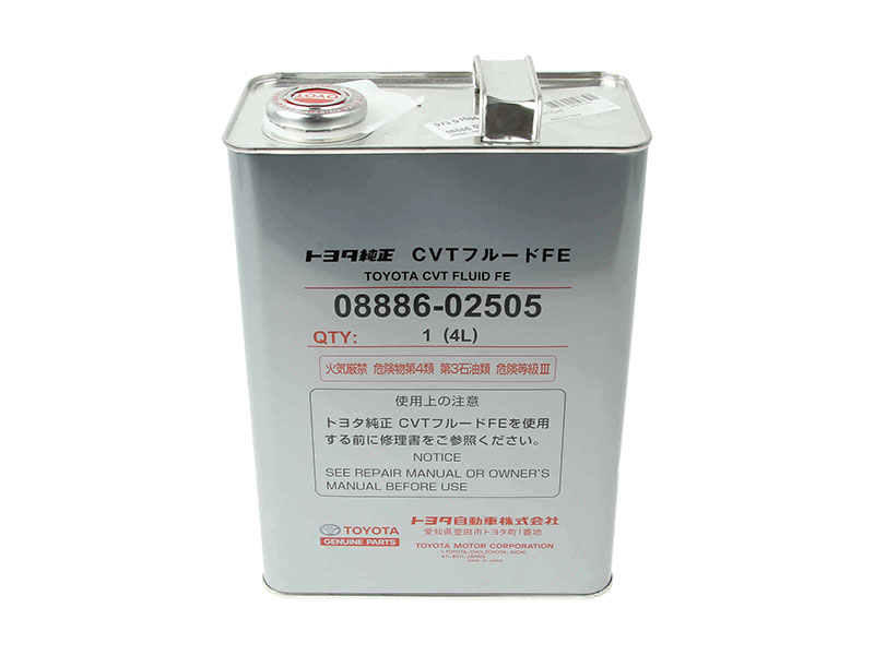 Genuine 0888602505 ATF, Automatic Transmission Fluid; 4 Liter - Scion ...
