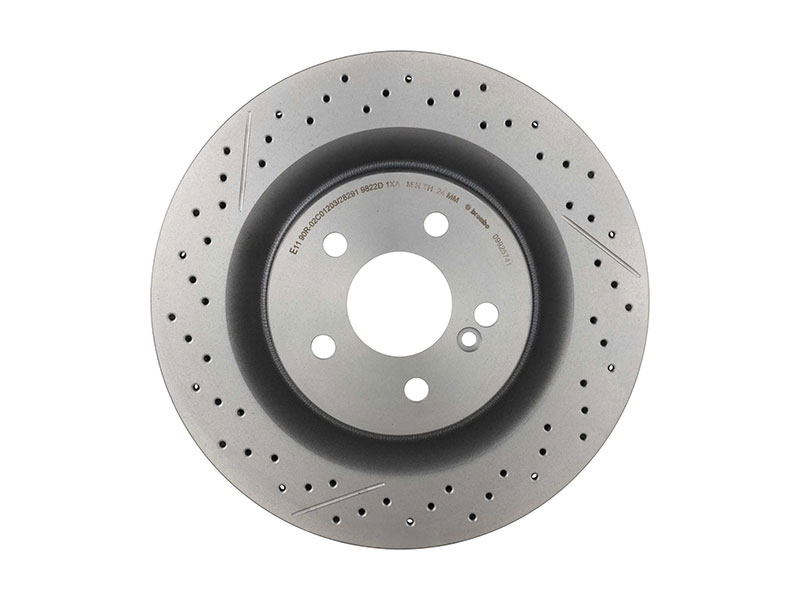 BREMBO Rear Disc Brake Rotor 09925741 Mercedes Benz CLK55 AMG SLK55 CLK63