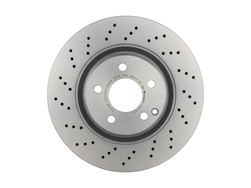 Brembo 09A35311 Disc Brake Rotor; Rear Mercedes 220421251264 25578