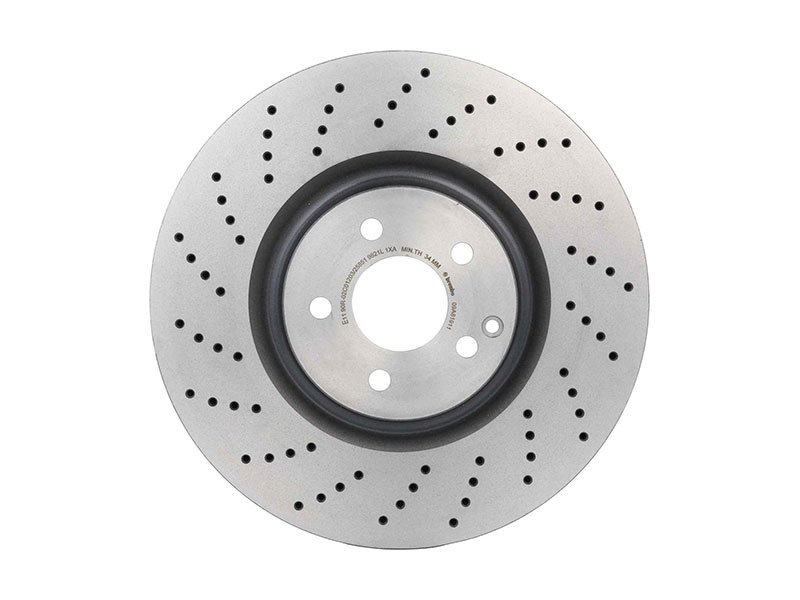 For Mercedes E55 CLS55 AMG 03-06 Front & Rear Disc Brake Rotors & Pads Genuine