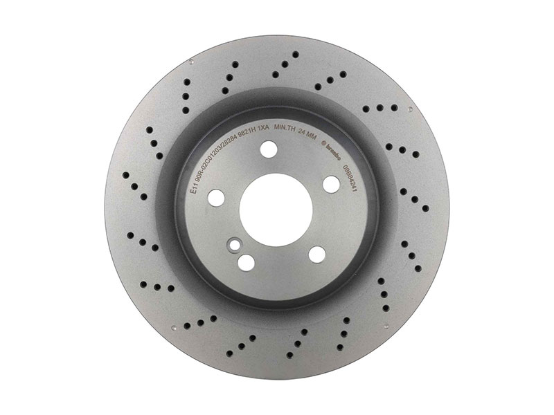 09B84241 Brembo Disc Brake Rotor; Rear
