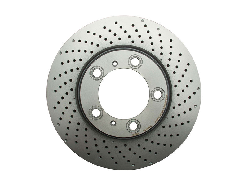 Brembo 09C09311 Disc Brake Rotor; Front Right; Directional; Steel Rotor