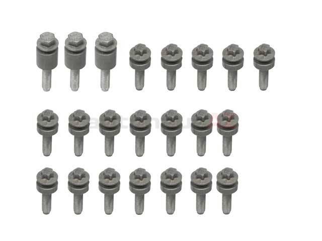11120409288 VictorReinz Valve Cover Bolt Kit; Aluminum; Single Use