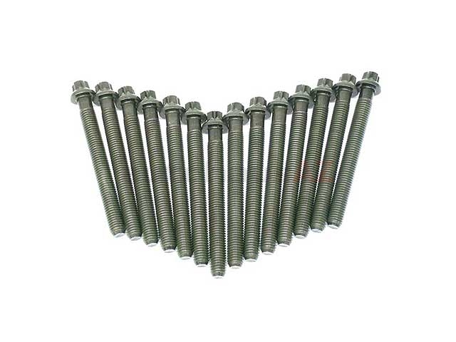11121721938 VictorReinz Cylinder Head Bolt Set; Set of 14 Bolts; M10x95mm