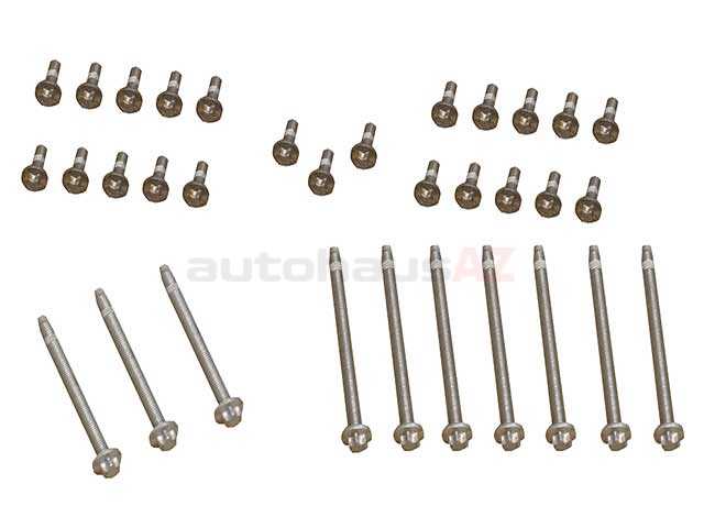 11132210959 Rein Automotive Oil Pan Bolt Set; Aluminum