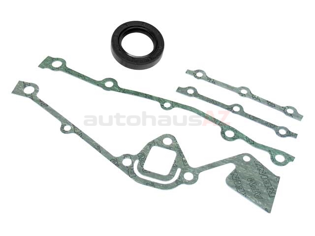 11141727986 VictorReinz Timing Cover Gasket Set; Seal and Gaskets with Front Crank Seal