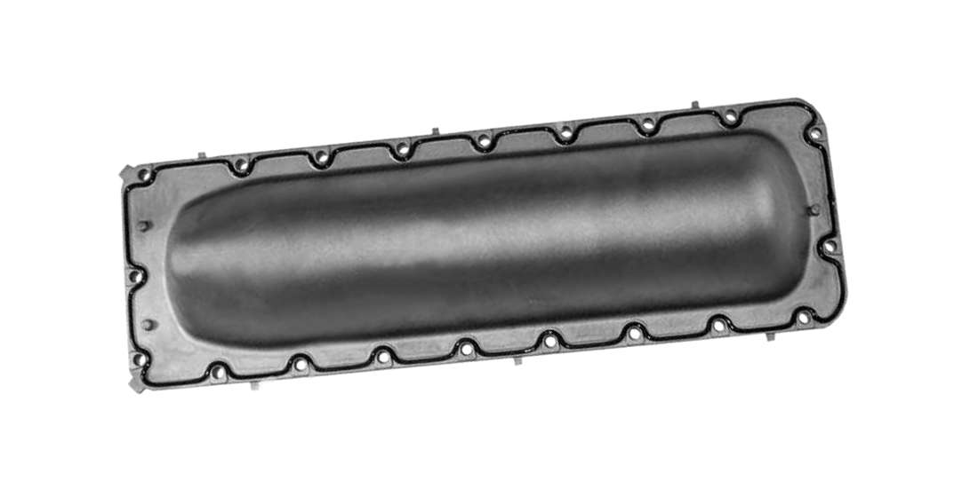 Genuine BMW 11141742042 Valley Pan Cover; Center Valley Cover With