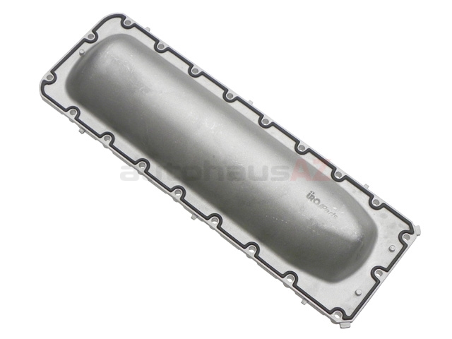 11141742042HP URO Parts Premium Valley Pan Cover; Center Valley Cover with High Performance Gasket