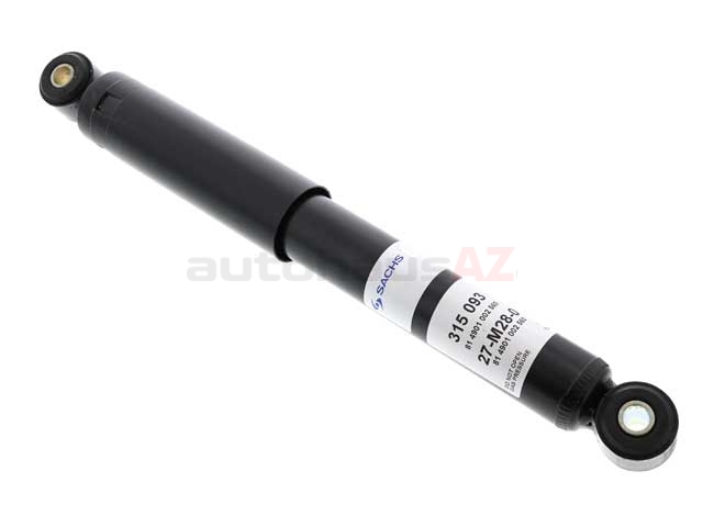 Sachs-Boge 113513031G, 195440 Shock Absorber; Rear; Standard - VW
