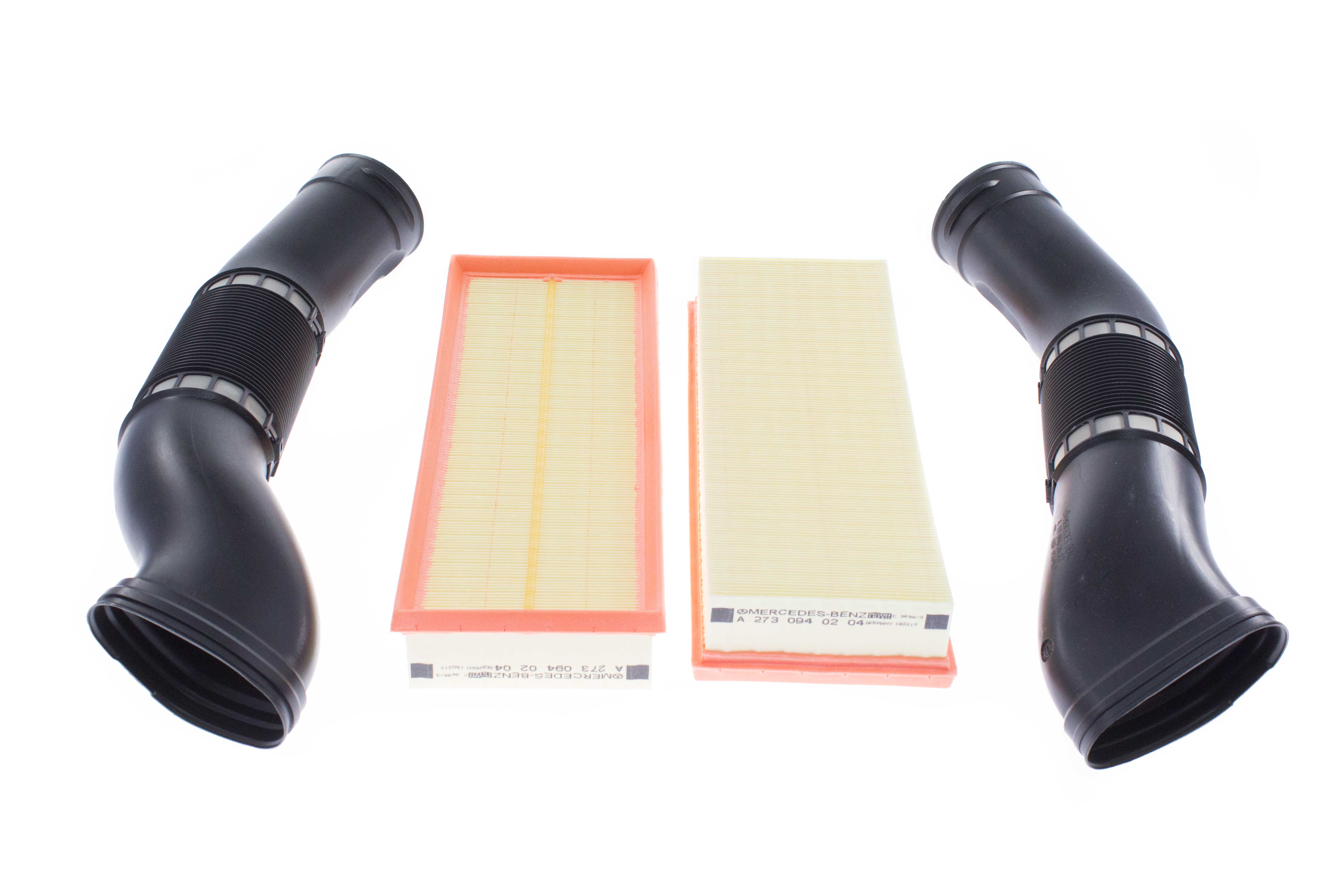 113AIRKIT AAZ Preferred Air Intake Hose; Left and Right plus Air Filter Set; KIT
