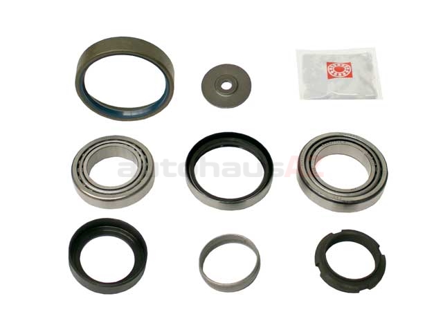 1233500068 Schaeffler Wheel Bearing Kit; Rear