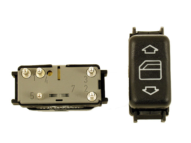 Genuine Mercedes 1248208910, A1248208910 Power Window Switch
