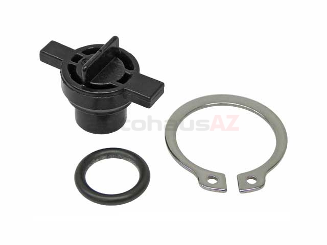 1265000084 Genuine Mercedes Expansion Tank/Coolant Reservoir Plug Kit; Plug Modification Kit