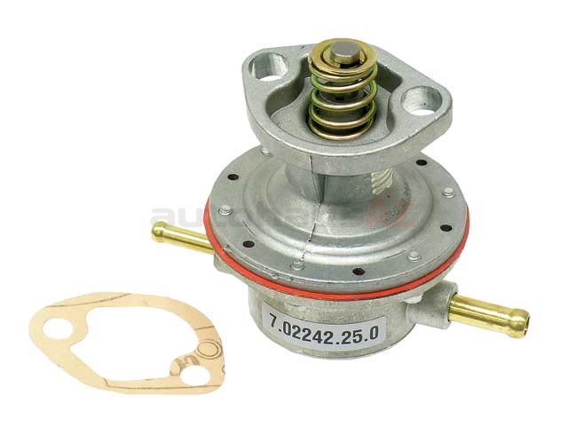 13311265192 Pierburg Fuel Pump, Mechanical; With 8mm Inlet/7mm Outlet Fitting; Updated Version
