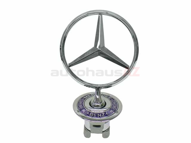Genuine Mercedes 1408800286, A1408800286 Hood Ornament; Front ...