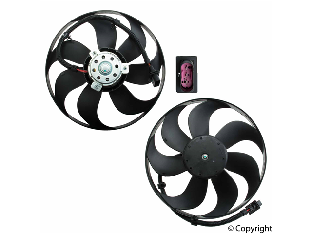 Febi 14742 Engine Cooling Fan Motor - Audi, VW