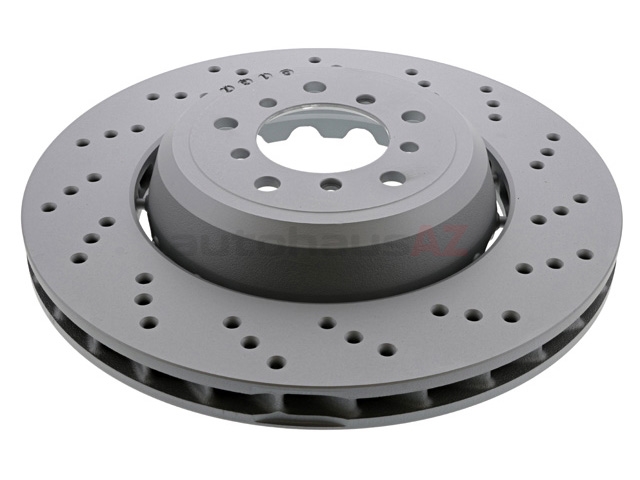 34112283802 Zimmermann Formula Z Disc Brake Rotor; Front Right