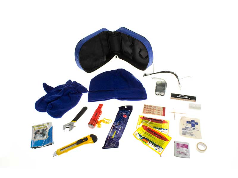 SubZero 15285 Roadside Emergency Kit; 36 Piece Compact Winter Emergency