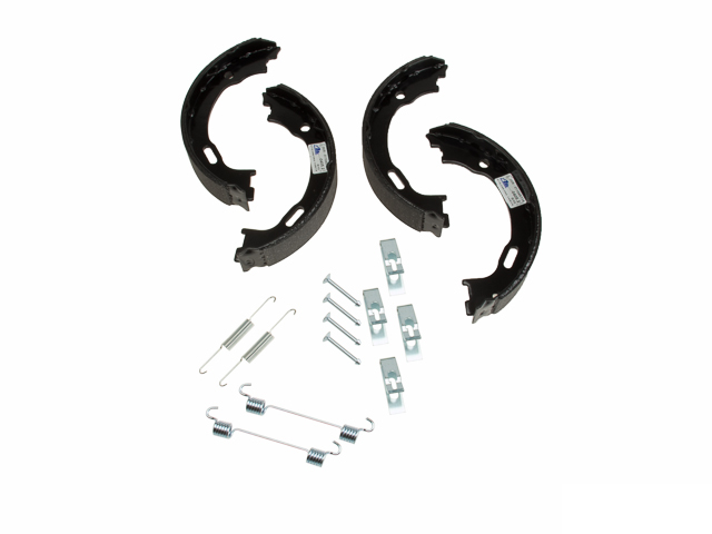 1634200220 Febi-Bilstein Parking Brake Shoe Set; Rear