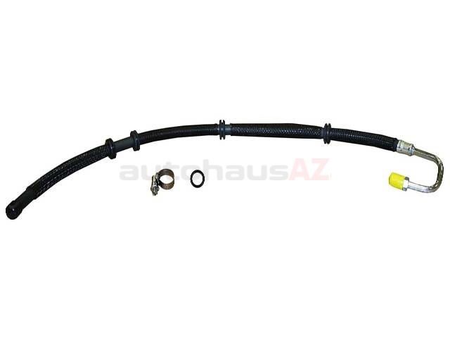 1634604624 Rein Automotive Power Steering Return Hose; Steering Rack to Cooling Pipe