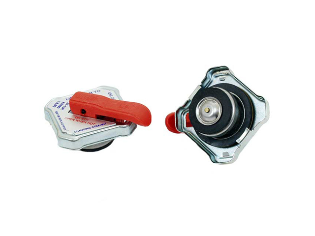 pressure relief radiator cap