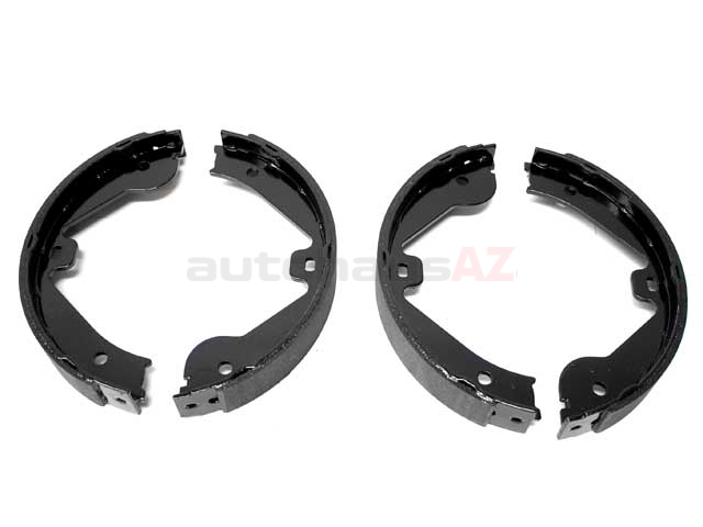 ATE 1644200620, 650451 Parking Brake Shoe Set | 1140421201 1644200620MY ...