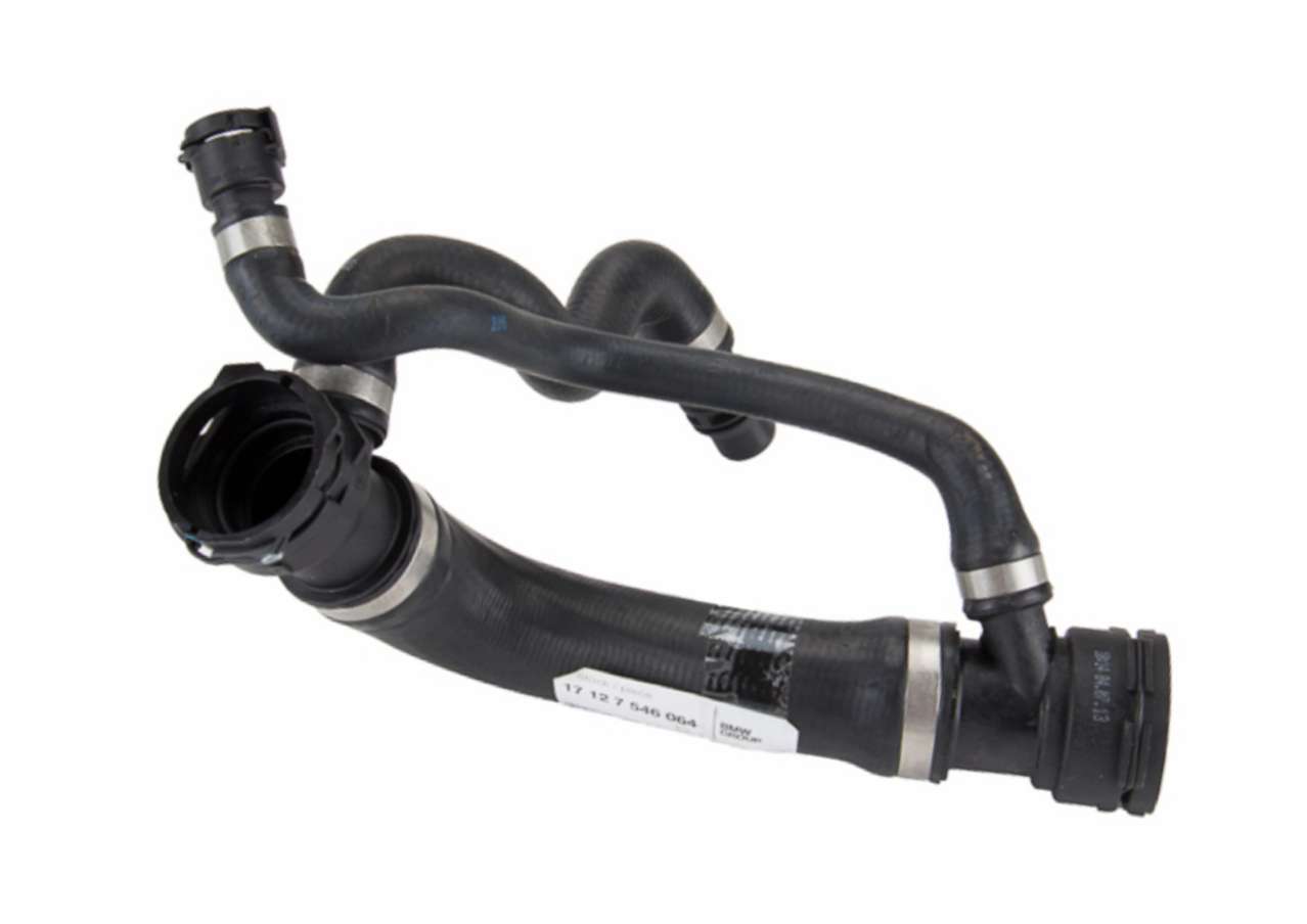 Genuine BMW 17127546064 Radiator Coolant Hose; To Thermostat Housing