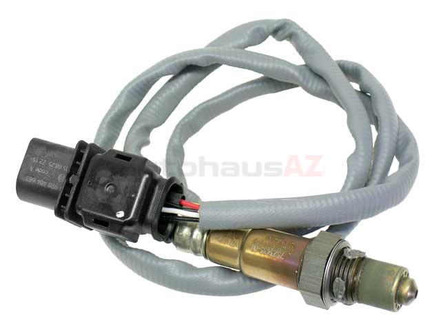 Bosch 17216, 17215 Oxygen Sensor; Before Catalytic Converter, Rear Manifold; OE Version, Five Wire Wideband A/F Sensor; 1010mm | W01331662942