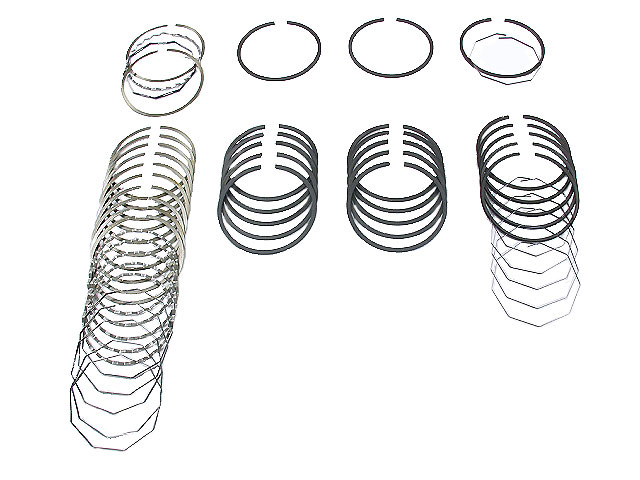 Triumph 650 Piston rings .020 20 over Deves gapless oil ring T120 TR6 | eBay