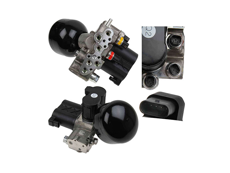 Genuine Mercedes 2213200958 Suspension SelfLeveling Valve; Factory