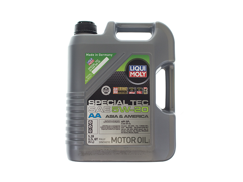 Liqui Moly Special Tec AA 2259 Engine Oil; 5W20 Synthetic; 5 Liters