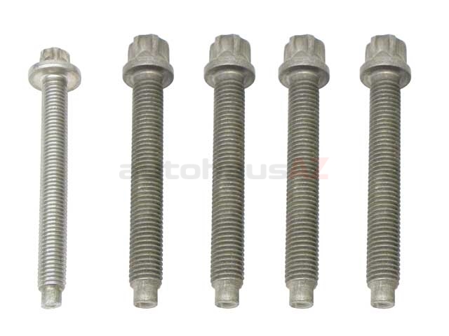 23000392607 Genuine BMW Manual Transmission Bellhousing Bolt Set; M/T Bellhousing to Engine; Aluminum