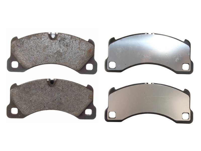 Textar Front /& Rear Brake Pad Set+Sensors For Cayenne Silver Caliper or Black