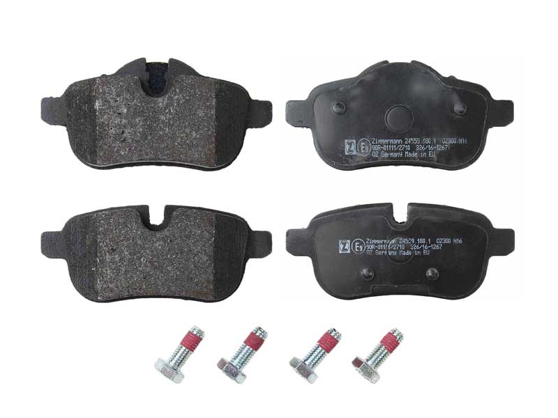 Zimmermann 245591801 Brake Pad Set; Rear BMW