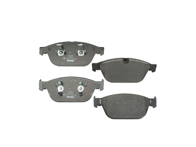 Textar 2516002 Brake Pad Set; Front Audi