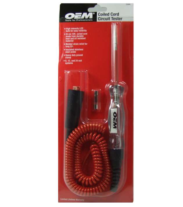 OEM TOOLS 25886 Electrical Circuit Testing Tool; 624V; High Intensity Bulb