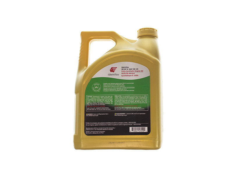 Idemitsu 30013014-95300C020, 3001009195300C020 Engine Oil; 5W-20