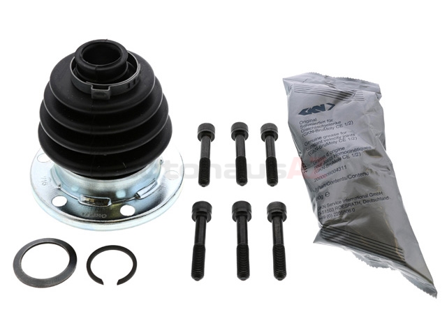 251598201 GKN/Loebro CV Joint Boot Kit; Rear