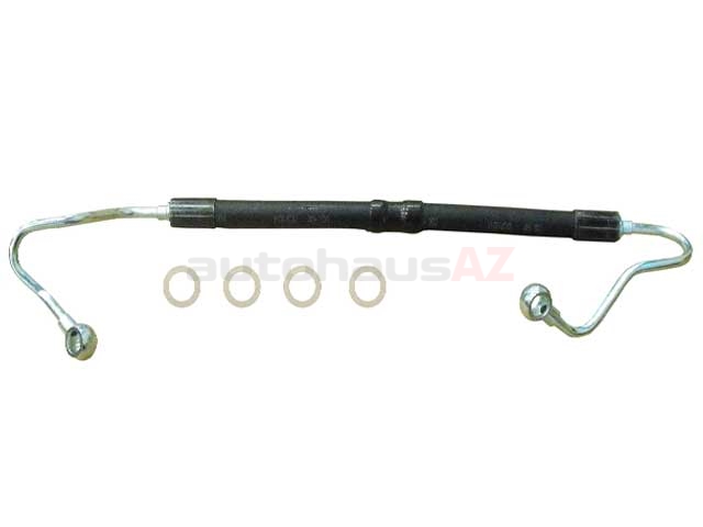 32411141953 Rein Automotive Power Steering Pressure Line Hose Assembly; Pump to Steering Rack