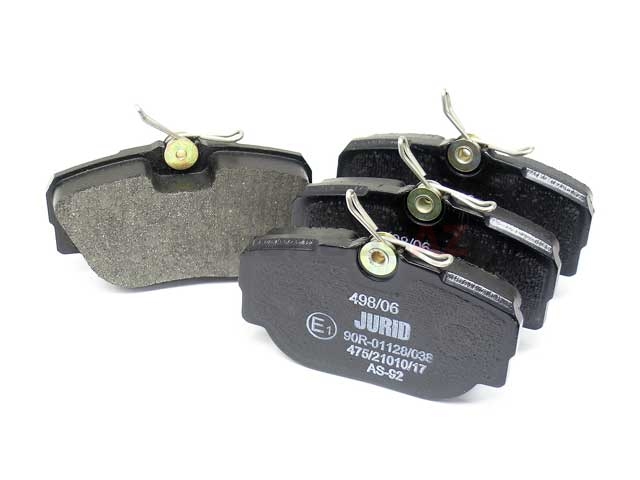 34111162481 Jurid Brake Pad Set; Front, OE Improved Compound