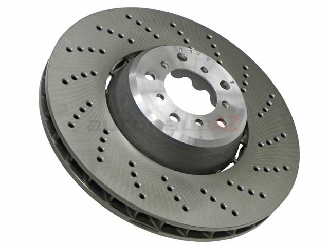 34112282806 Zimmermann Formula Z Disc Brake Rotor; Front Right; Directional; 374x36mm