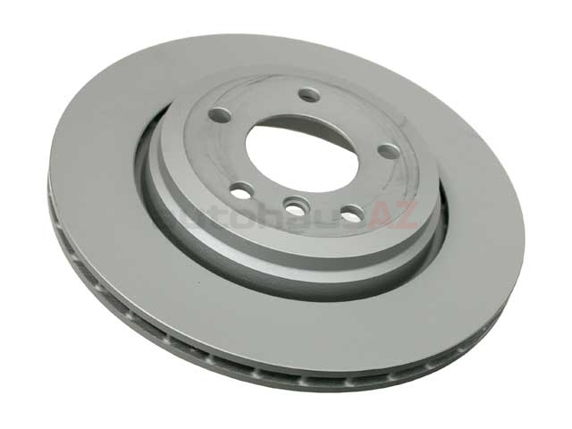 34201166073 Zimmermann Coat Z Disc Brake Rotor; Rear; Vented 320x22mm