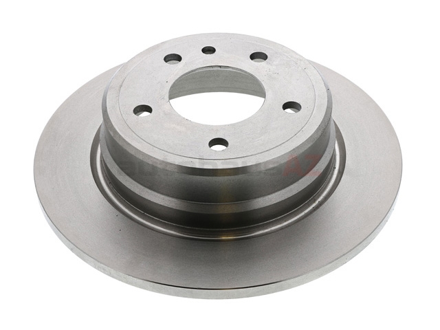 34211157360 ATE Disc Brake Rotor; Rear; Solid 300x12mm