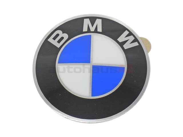 4 Genuine BMW Wheel Center Cap Emblems OEM# 36131181080 65 mm 2.5" Adhesive DIY 