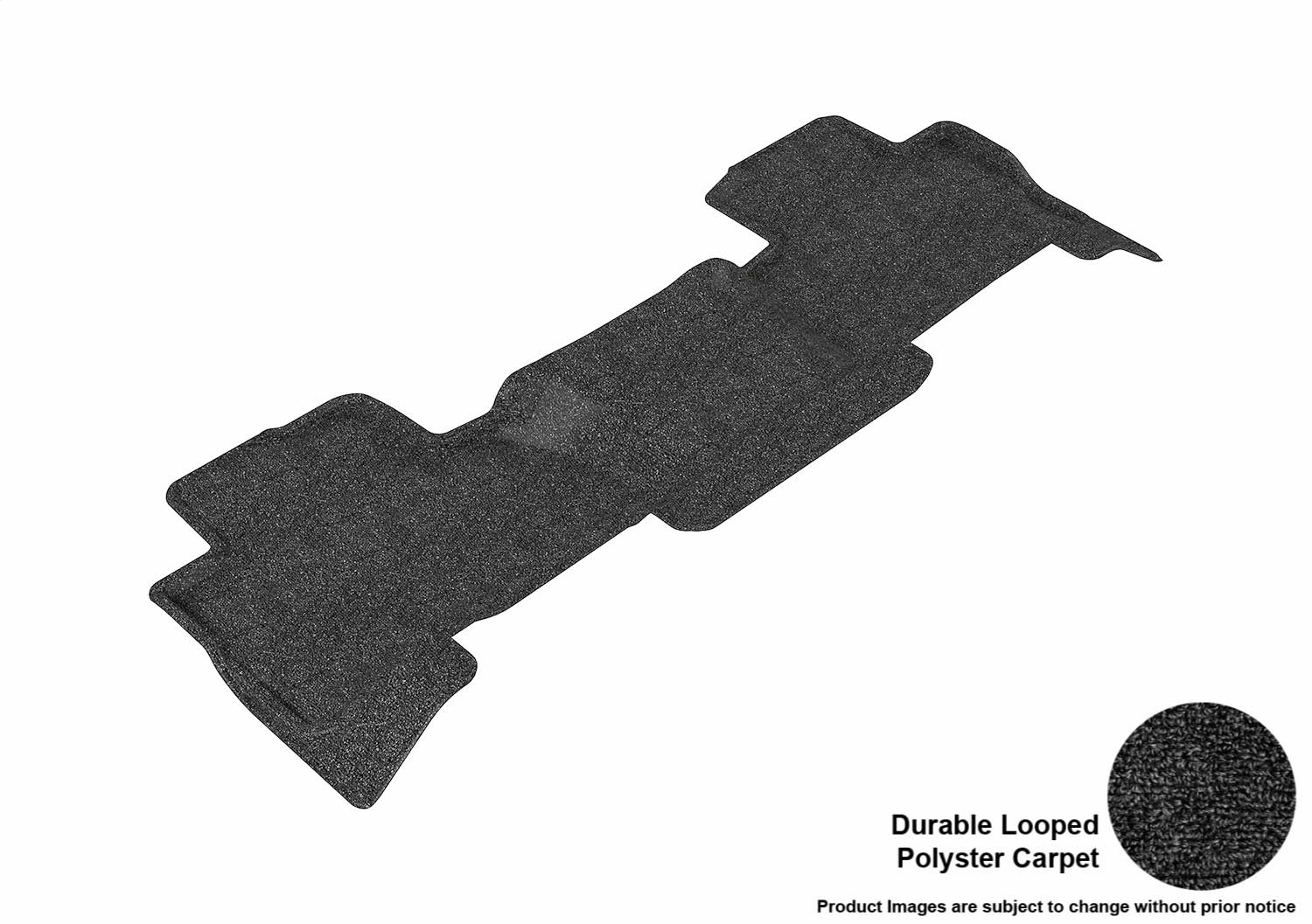 3D MAXpider L1CH06822209 Floor Mat Set; Black; Durable Looped Poly