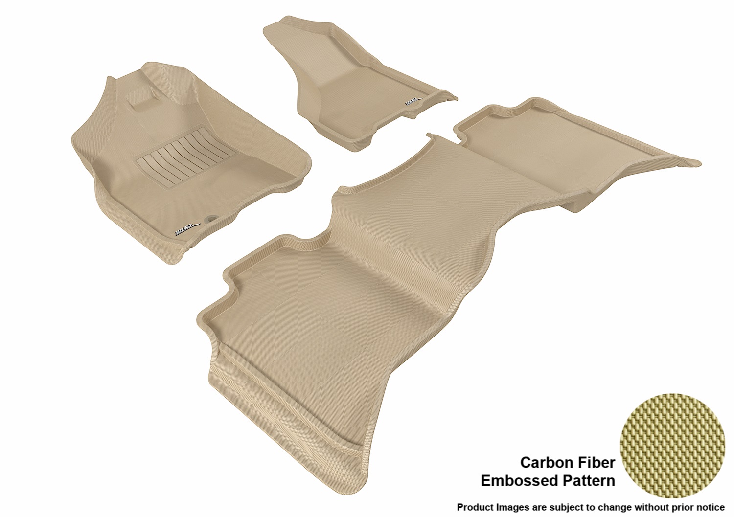 3D MAXpider ELEGANT 1st 2nd Row Floormat Set | Chevrolet Colorado (15-22) (L1CH06704709)