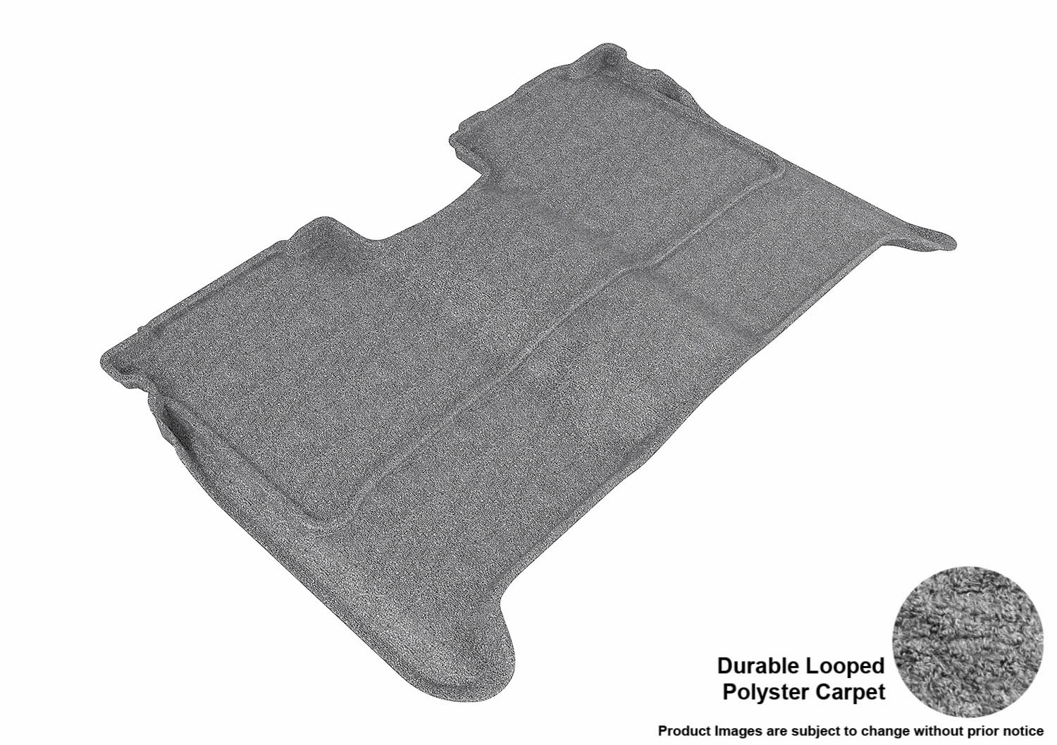 3D MAXpider L1NS06322201 Floor Mat Set; Gray; Durable Looped Poly